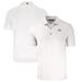 Men's Cutter & Buck White Notre Dame Fighting Irish Big Tall Forge Eco Stretch Recycled Polo