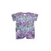 Rabbit Skins Short Sleeve Outfit: Purple Bottoms - Kids Boy's Size 18