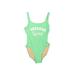 Edie Parker x J.Crew One Piece Swimsuit: Green Swimwear - Women's Size 2