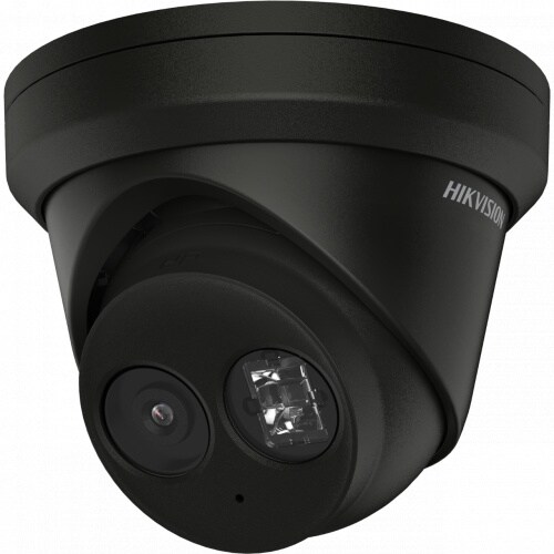 Hikvision DS-2CD2383G2-IU(2.8mm)(BLACK) 8MP 4K AcuSense IP Turret Kamera mit Mikrofon Image