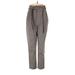 H&M Casual Pants - Mid/Reg Rise: Gray Bottoms - Women's Size 6