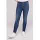 Slim-fit-Jeans SOCCX Gr. 31, Normalgrößen, blau Damen Jeans Röhrenjeans
