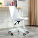 Home Office Chairs Plastic Back Adjustable Engineering Armless Computer Chair