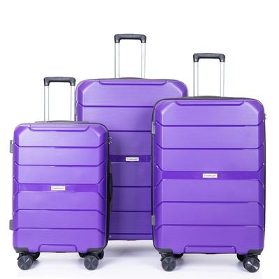 3PCS Suitcase Luggage Sets with TSA Lock and Spinner Wheels(20