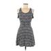 One Clothing Casual Dress - Mini Scoop Neck Sleeveless: Blue Dresses - Women's Size Medium