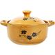 Casserole Dish with Lid,Ceramic Casserole Pot Non Stick Stock Pot,Traditional Crafts Casserole, Oven Safe, Clay Pot For Cooking, Stone Pot Made Of Natural Clay (Size : 3.2L)