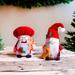 The Holiday Aisle® Chef Themed Mr & Mrs Claus Cookin It Up Gnomes Set, Christmas Santa Holiday Home Large Tabletop Decor in Green/Red/White | Wayfair