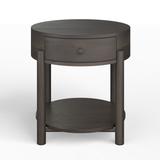 Hadleigh Black Round End Table - Magnussen Home T5711-05