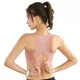 Soutien-gorge push up réglable en nylon pour femme sous-vêtement de sport gym yoga jogging