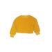 Old Navy Pullover Sweater: Yellow Print Tops - Kids Girl's Size X-Small