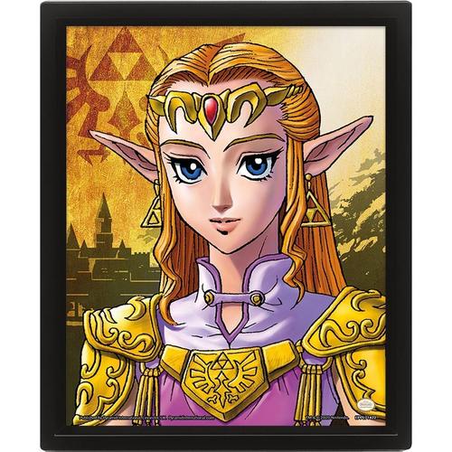 The Legend Of Zelda (Zelda To Sheik) - Framed