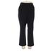 Roz & Ali Dress Pants - High Rise: Black Bottoms - Women's Size 14