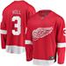 Men's Fanatics Branded Justin Holl Red Detroit Wings Home Breakaway Jersey