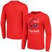 Men's Starter Red Washington Capitals Arch City Theme Graphic Long Sleeve T-Shirt