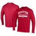 Men's Under Armour Scarlet Boston University Golf Performance Long Sleeve T-Shirt