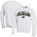 Men's Champion White Colorado Buffaloes Property of Powerblend Pullover Sweatshirt