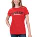 Women's G-III 4Her by Carl Banks Heathered Red Tampa Bay Buccaneers Main Game T-Shirt