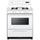 Summit 30 in. 3.7 cu. ft. Oven Freestanding Natural Gas Range with 4 Open Burners - White, Single Ranges | P.C. Richard &amp; Son