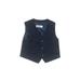 H&M Tuxedo Vest: Blue Print Jackets & Outerwear - Kids Boy's Size 4