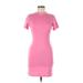 Daisy Street Casual Dress - Bodycon: Pink Dresses - Women's Size Medium