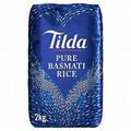 Tilda Pure Basmati Rice 2kg Box of 4