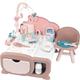 Puppen Pflegecenter SMOBY "Baby Nurse, Cocoon 3-in-1" Puppenmöbel rosa (rosa, pink) Kinder Puppenmöbel