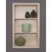 Fox Hollow Furnishings 14x24 Recessed Sloane Wall Niche Wood in Brown/Gray | Wayfair 406XLU2-BB