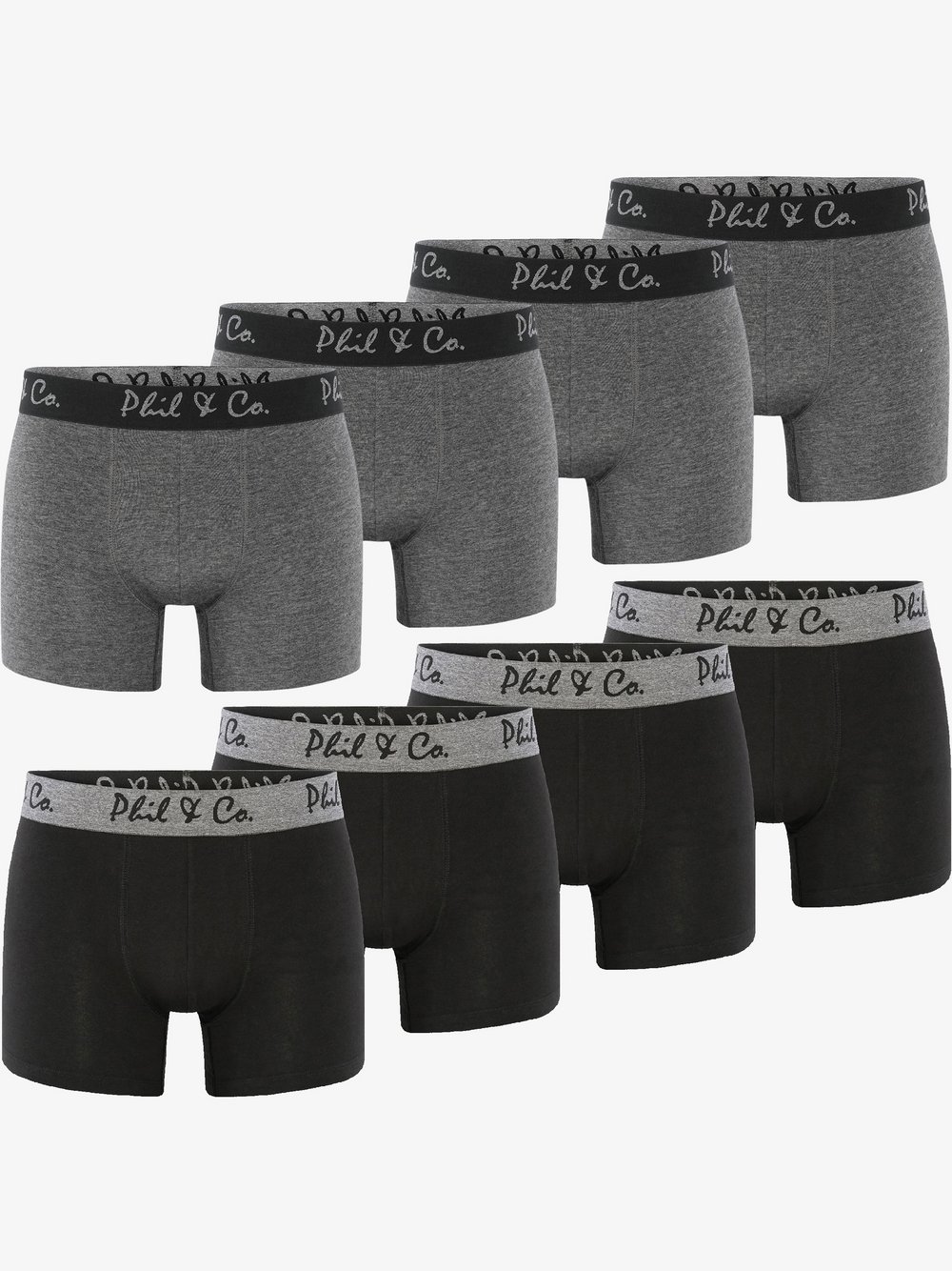 Phil & Co. Berlin Retroshorts Herren schwarz, S Image