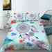 2/3 Pcs Duvet Cover Set High Quality Vintage Home Textiles Bedding Cover Set Dream Catcher Printed Queen (90 x90 )