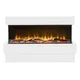 Be Modern Ashgrove White Electric Fire Suite
