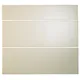 Cooke & Lewis Raffello High Gloss Cream Drawer Front (W)800mm, Set Of 3