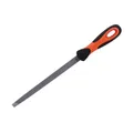 Bahco 1-170-08-2-2 Three 3 Square Second Cut File 8 Inch 200mm Ergo Grip Handle