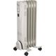 Electric 1100W White Oil-Filled Radiator