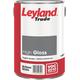 Leyland Trade Pure Brilliant White Gloss Metal & Wood Paint, 5L