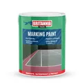 Britannia Paints Marking Paint Black 5 Litres - Interior & Exterior Use - Water Based