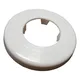 Tycner 40mm White Rosette Collar Rose Cover For Pipe Holes Gaps Hiding