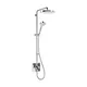 Mira Beacon Chrome Effect Rear Fed Shower