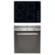 Indesit Cims51Kaix & Vrm640Mc Single Electric Multifunction Electric Oven & Gas Hob Pack - Stainless Steel