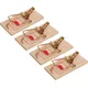 Netagon Home Garden Pack Of 4 Wooden Mouse Rodent Trap Catcher Pest Control