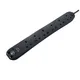 Masterplug Black 13A 6 Socket Extension Lead With Usb, 1M