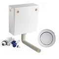 Wirquin Macdee Pneu Compact Pneumatic Concealed Wc Toilet Cistern Single Flush Cpl41Cp