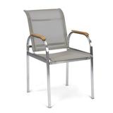 Afuera Living Traditional Gray Upholstered Outdoor Chair Pair