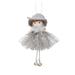 Festival Gift Pendant Beads Yarn Skirt Angel Girl Pendant Children Cute Doll Doll Decorative Easter Eggs Painted Christmas Table Garland Snow Christmas Christmas Decorations Metal Curtain Outdoor