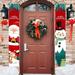 Merry Christmas Door Banners Porch Signs Hanging Banners Christmas Flags Home Walls Indoor Outdoor Christmas Party Decorations