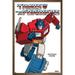 Hasbro Transformers - Optimus Prime Feature Series Wall Poster 14.725 x 22.375 Framed