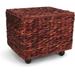 Seagrass File Cabinet - Home Filing Cabinet - Hanging File Organizer - Home And Office Wicker File Cabinet - Water Hyacinth Storage Basket For File Storage (Russet Brown)