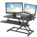 VEVOR Standing Desk Converter 31.5in & 36in Adjustable for Monitor Keyboard Office