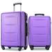 Featherweight 2 Piece Luggage Set ABS Suitcases w/ TSA Lock