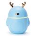 Humidifier With Cool and Warm Mist Ultrasonic Humidifiers for Large Room & Bedroom- Water Filter - blue