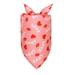 Valentine S Day Dog Bandanas Triangle Bandana Triangle Bibs Scarf Reversible Bandana Adjustable Neckerchief Scarf for Dogs Cats Dog Collar for Large Dogs